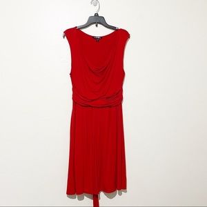 Express red dress